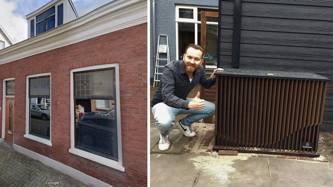 hybride warmtepomp van DeWarmte bij stefan in een vrijstaande woning uit 1898