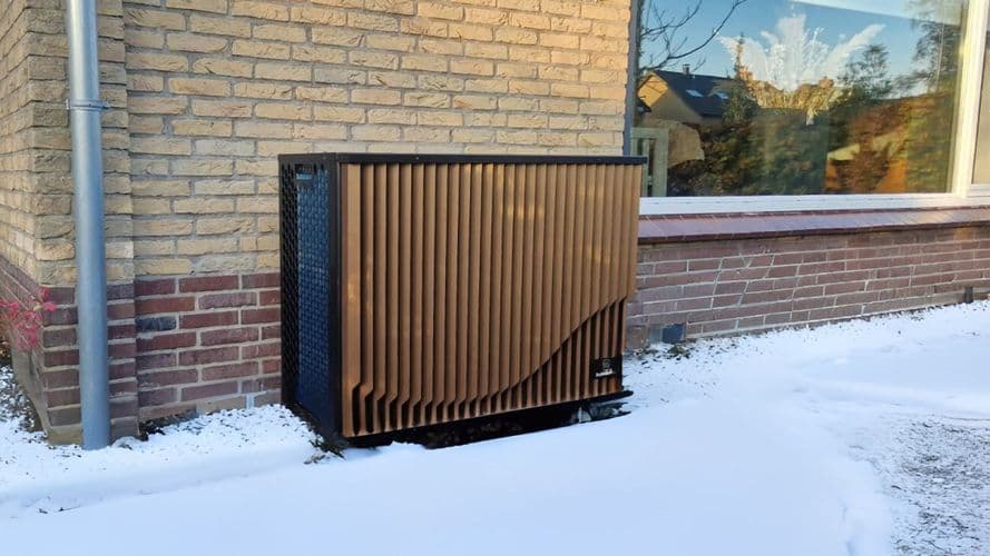 werking warmtepomp in de winter