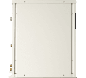 Afbeelding van de pomp van de HeatCycle, die water circuleert als onderdeel van het warmtepompsysteem.