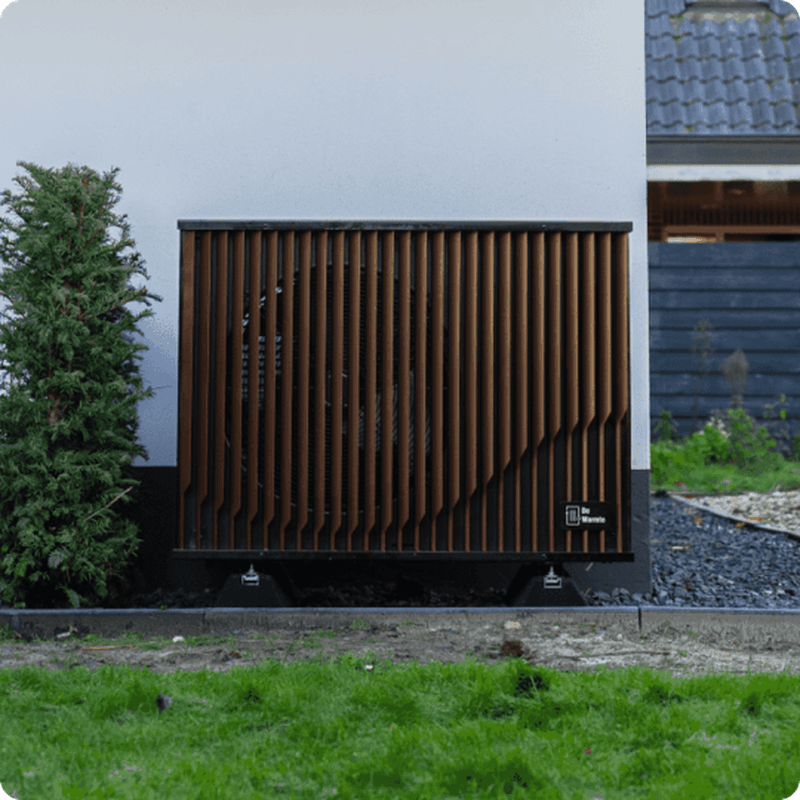 Pomp AO in de tuin