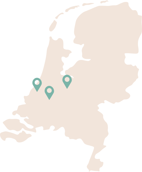 Locaties DeWarmte - Den Haag, Delft, Utrecht